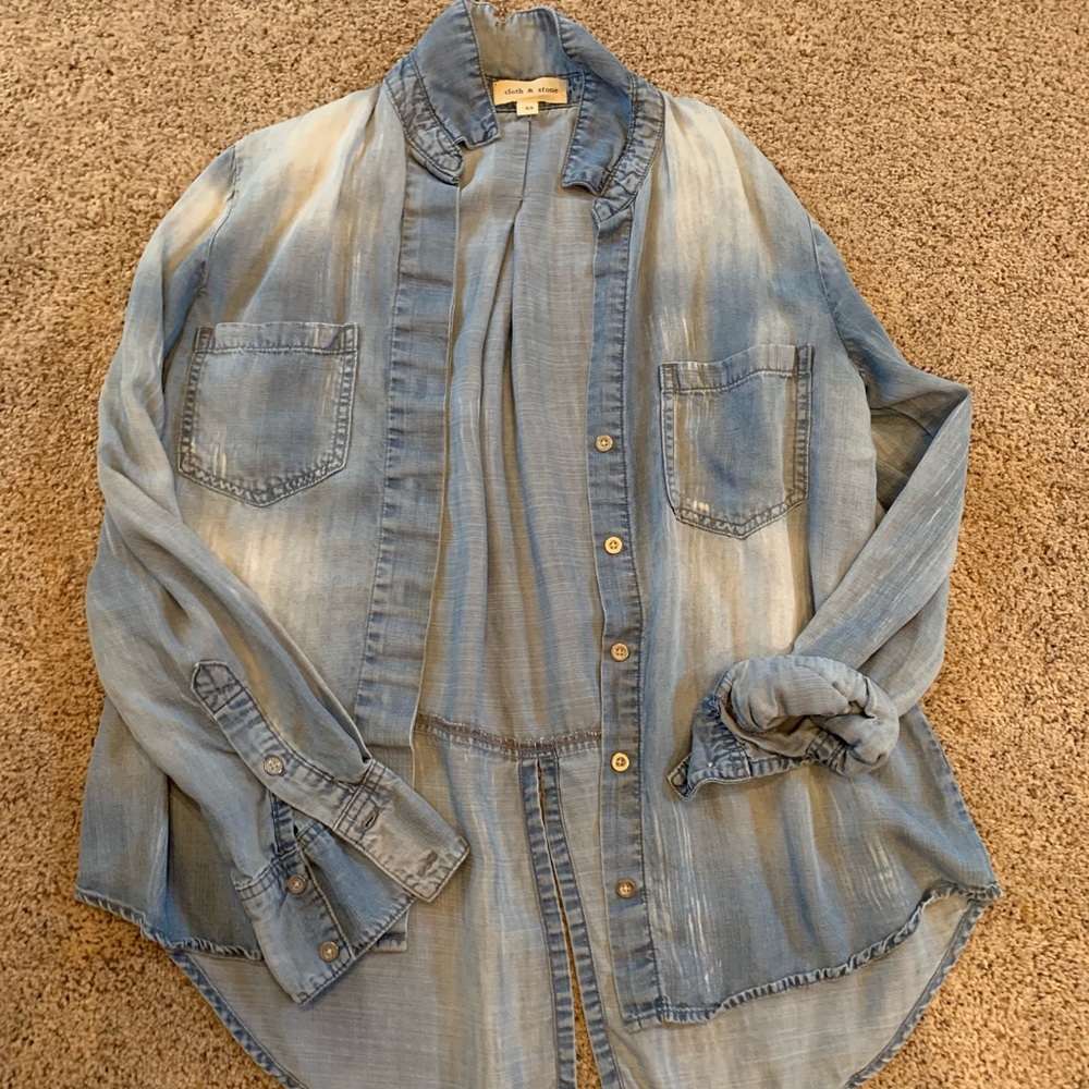 Cloth + Stone denim shirt